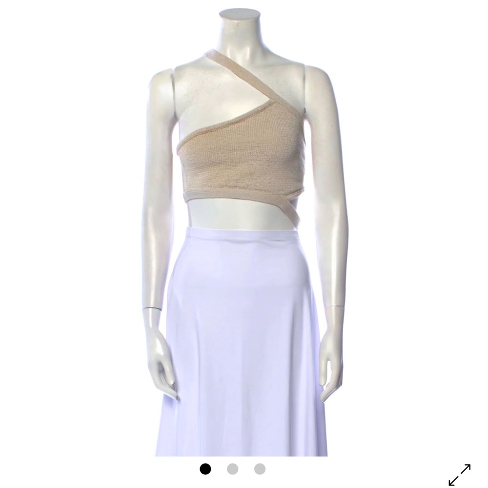 Cult Gaia Knit Cut Out Crop